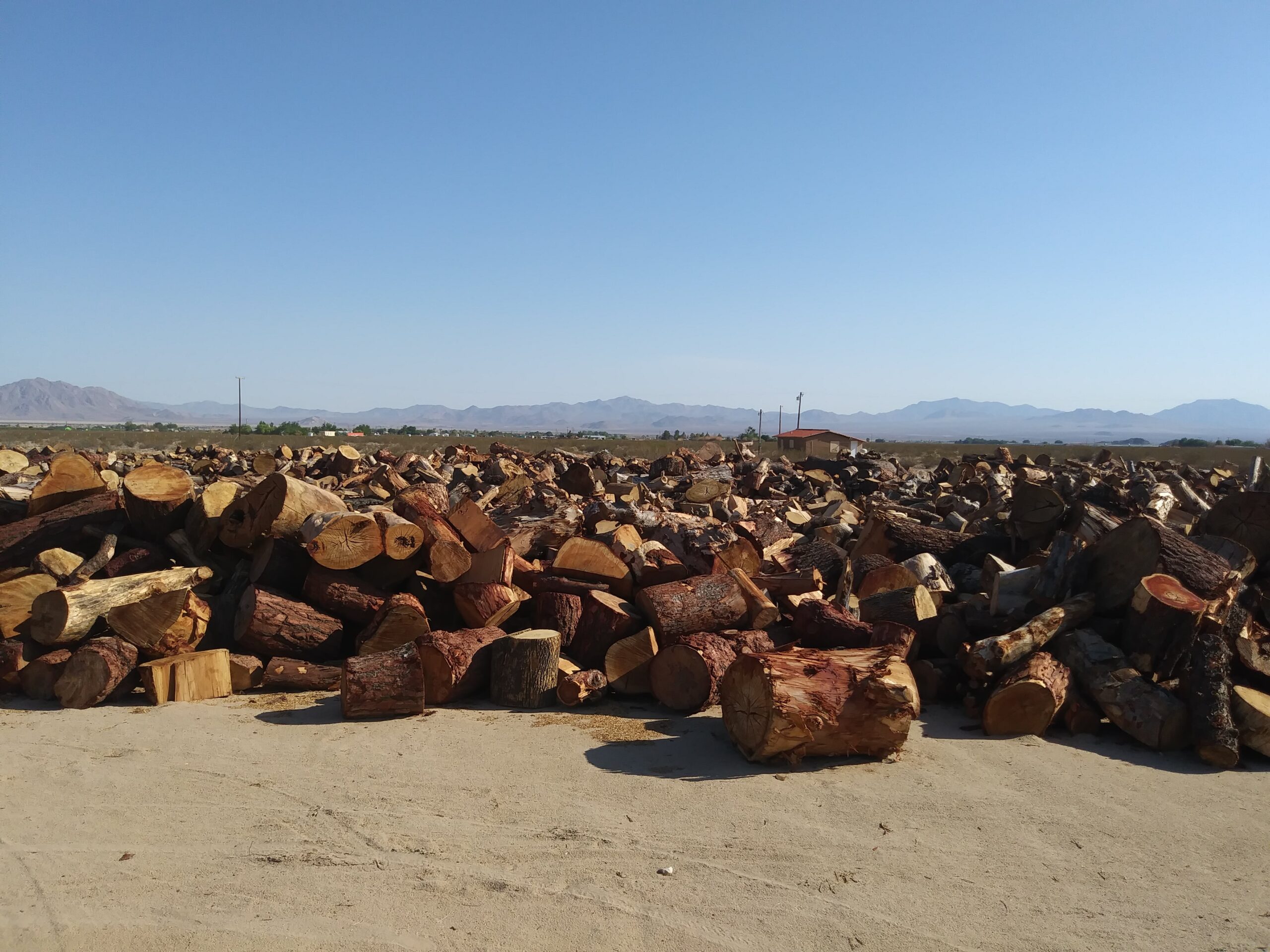 Blue Mountain Firewood delivery service Joshua Tree CA